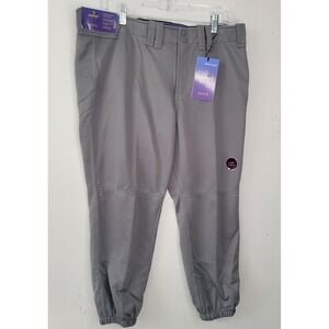 RIP-IT Pro Collection Womens XL Gray Softball Pants 4-Way Stretch Padded Sliders